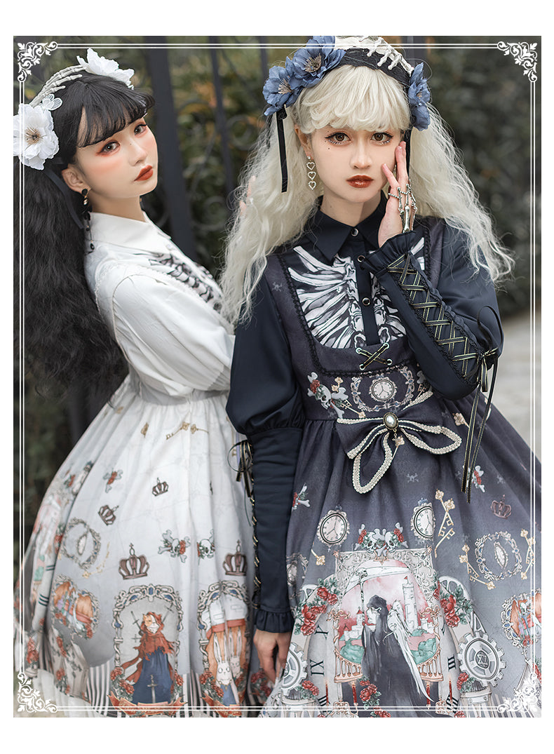 OP♥Pre-order 4 weeks♥Black Fairytale♥Gothic Lolita Dress