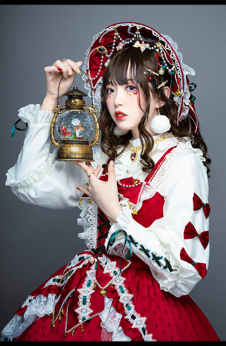 JSK Set♥Ready to Ship♥Leicester Christmas♥Sweet Lolita Dress