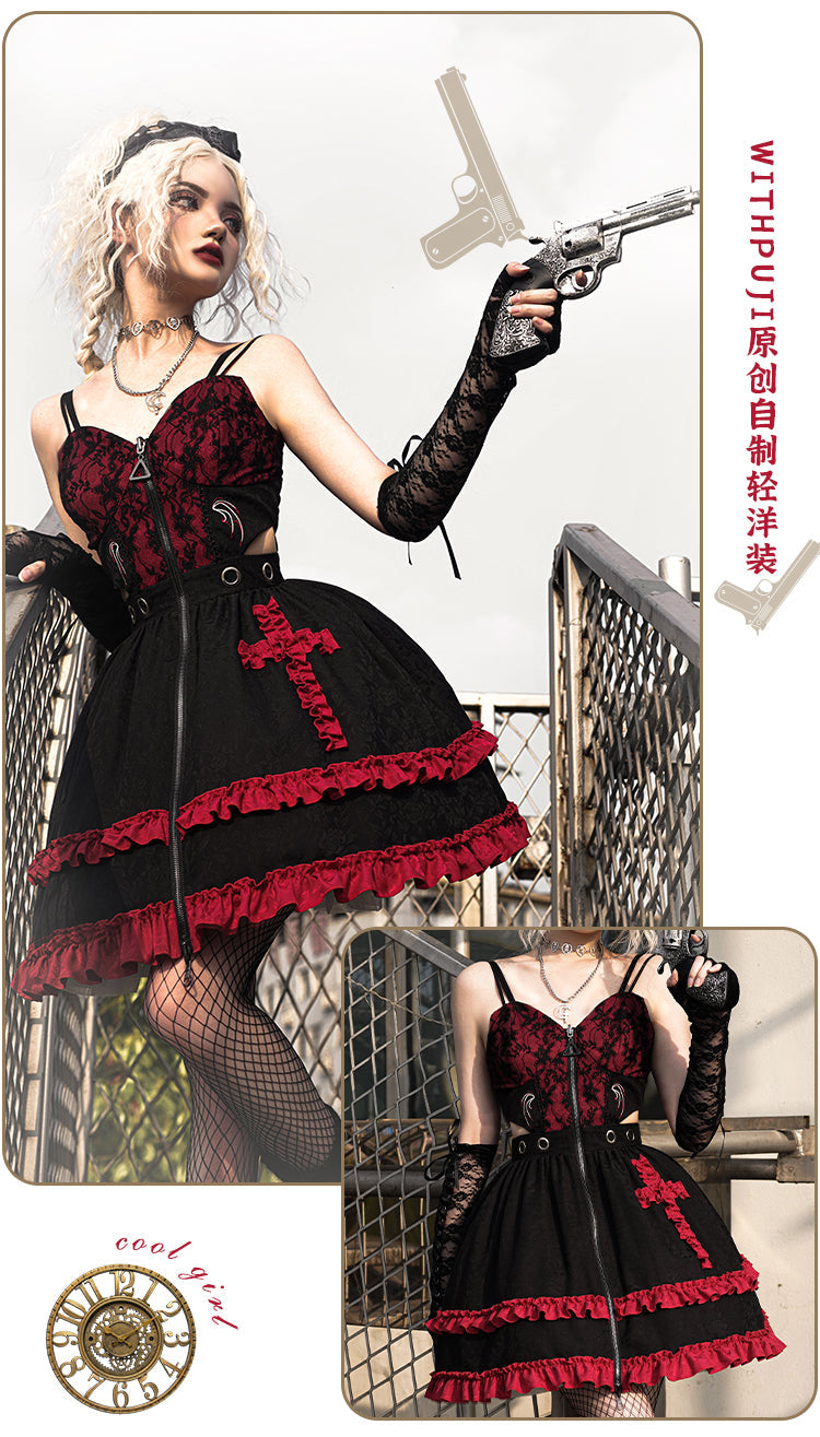 JSK♥Ready to Ship♥Judgment Day♥Gothic Lolita Dress