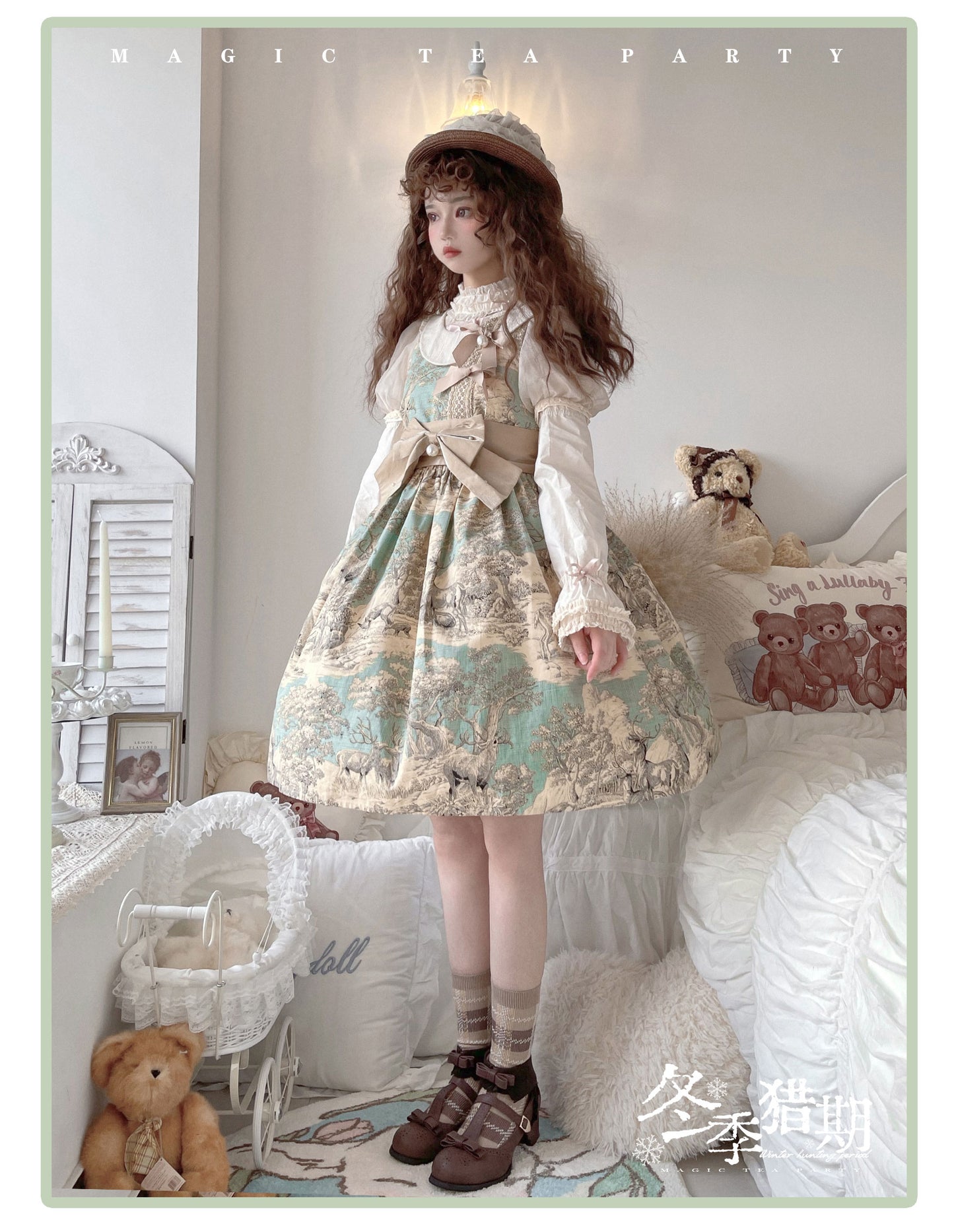 JSK♥Ready to Ship♥Winter Hunting Period ♥ Lolita Dress