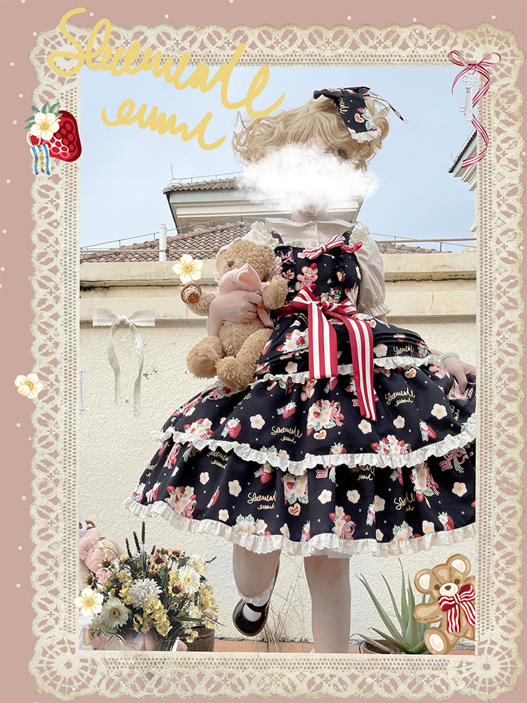 JSK♥Ready to Ship♥Summer Strawberry ♥ Lolita Dress