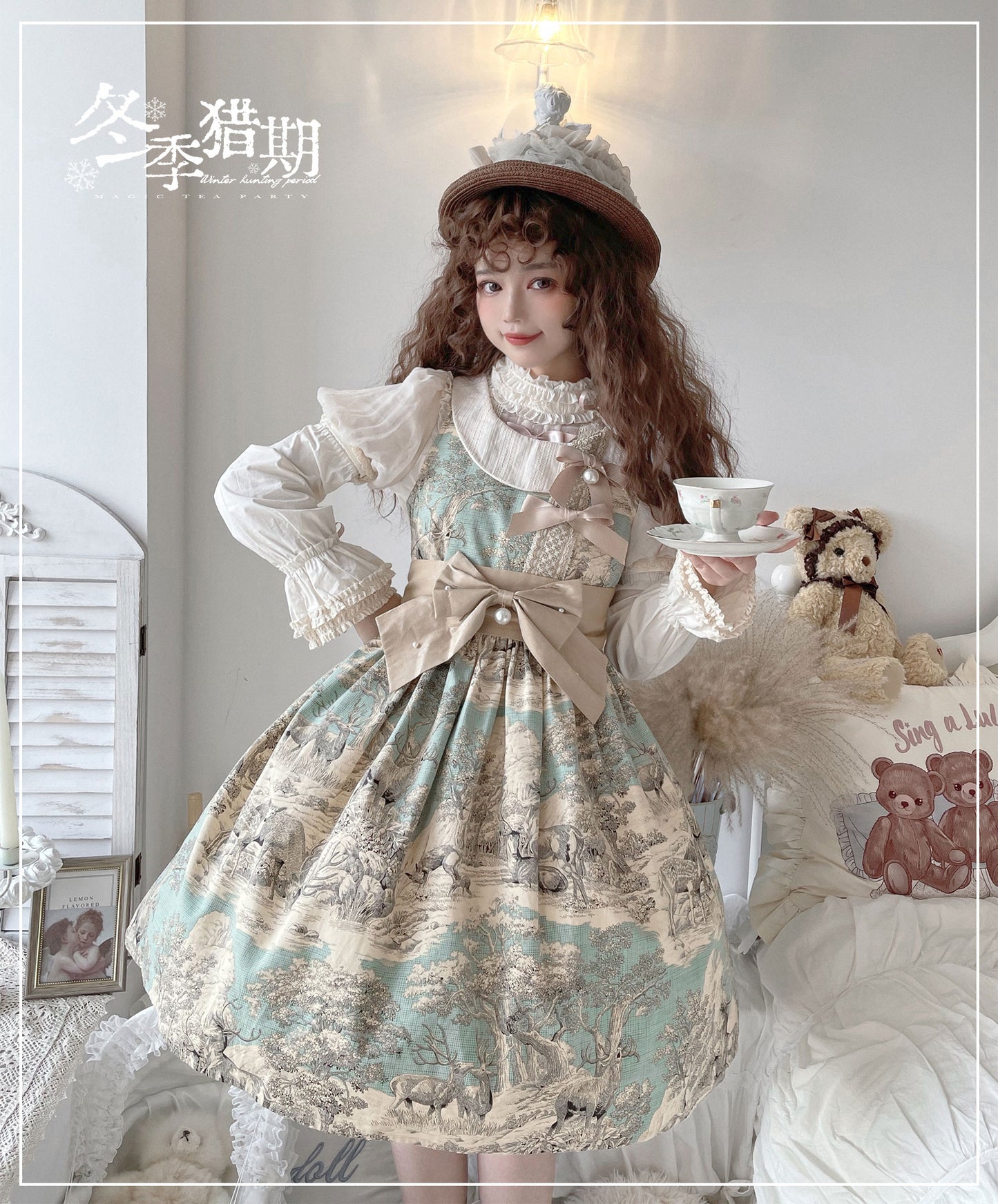 JSK♥Ready to Ship♥Winter Hunting Period ♥ Lolita Dress