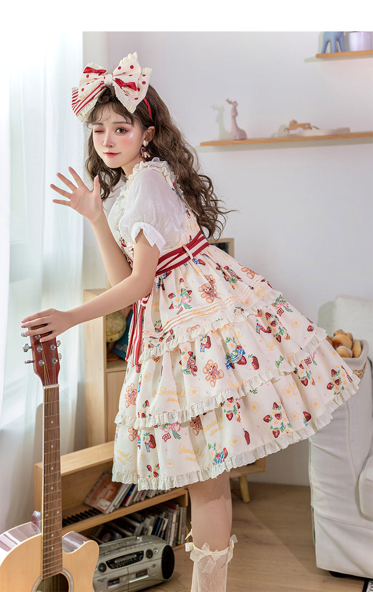 JSK♥Ready to Ship♥Summer Strawberry ♥ Lolita Dress