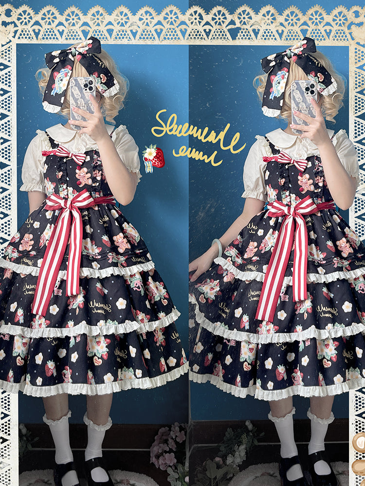 JSK♥Ready to Ship♥Summer Strawberry ♥ Lolita Dress