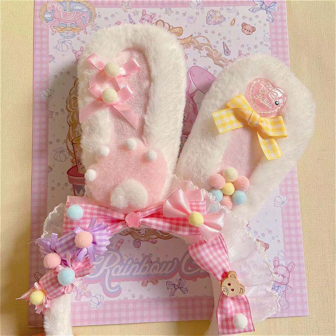 Handmade Sweet Bunny Ears KC