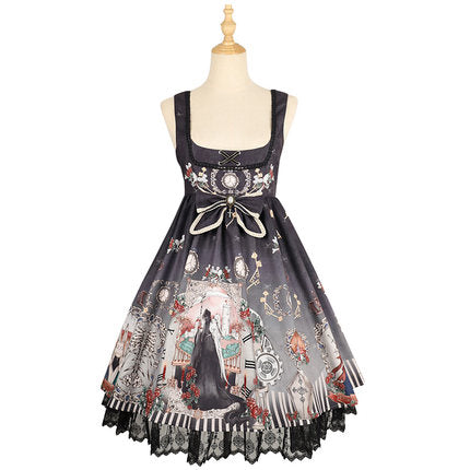 OP♥Pre-order 4 weeks♥Black Fairytale♥Gothic Lolita Dress