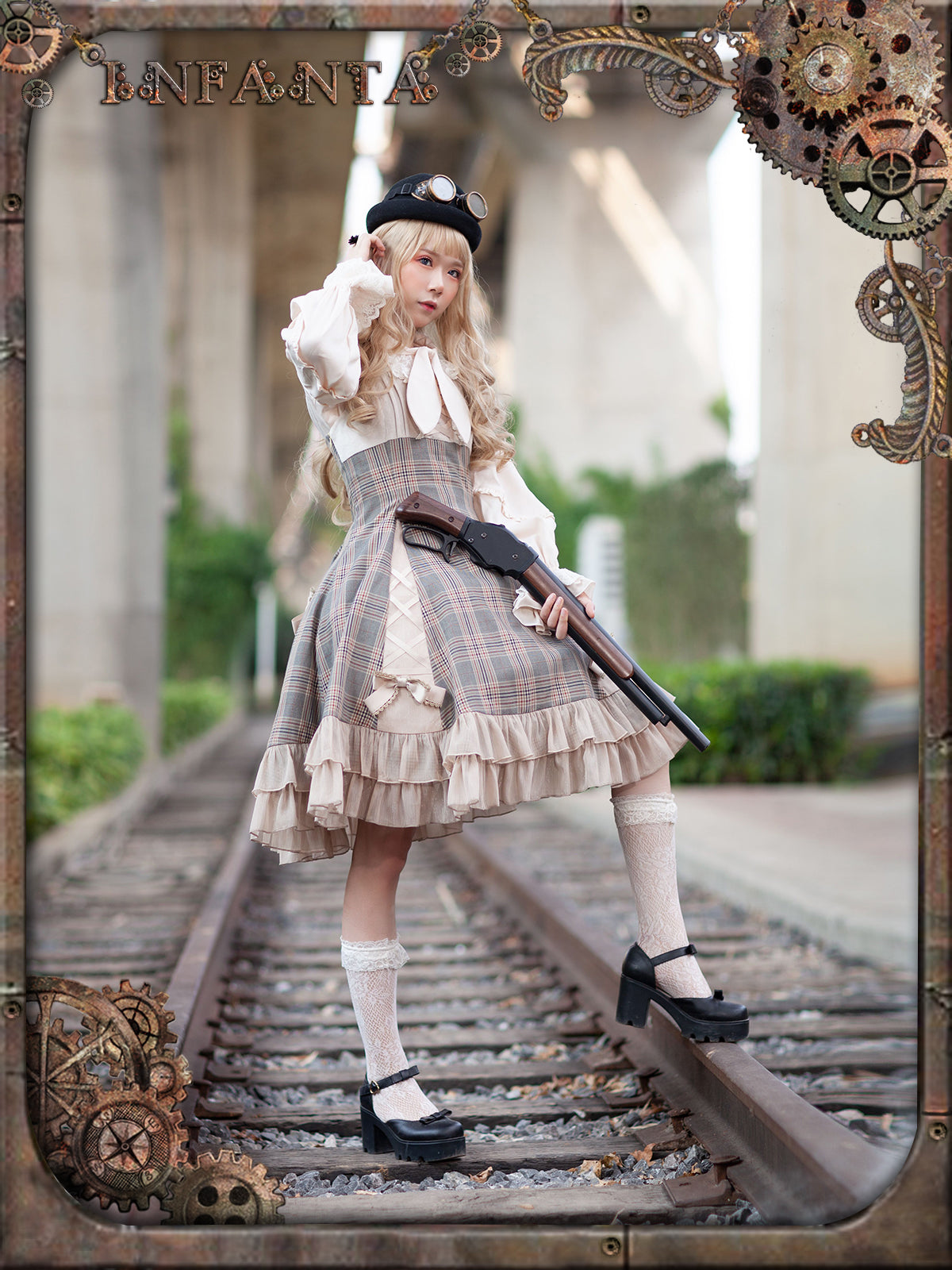 JSK♥Ready to Ship♥Memoirs of Backlight♥Elegant Lolita Dress