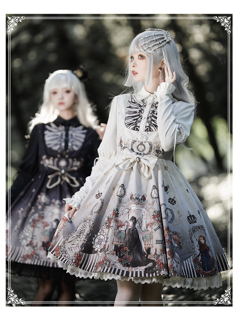 OP♥Pre-order 4 weeks♥Black Fairytale♥Gothic Lolita Dress