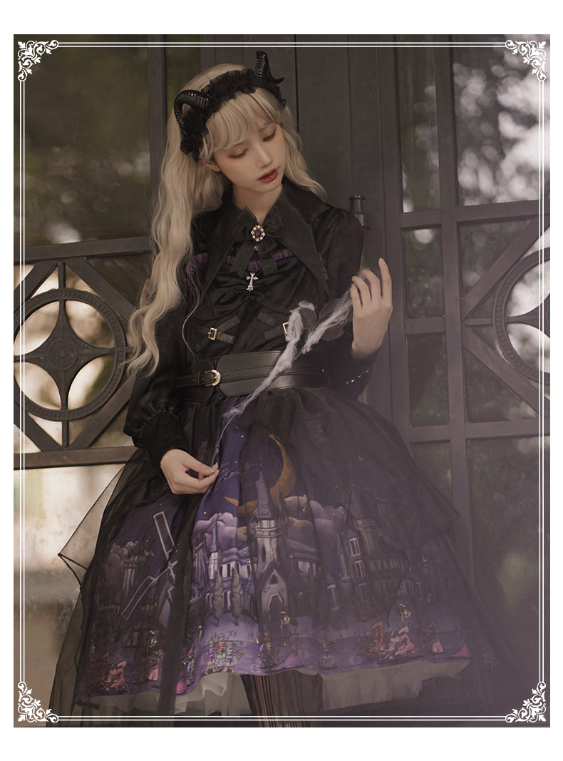 JSK♥Pre-order 3 weeks♥Witchville Halloween♥Gothic Lolita Dress