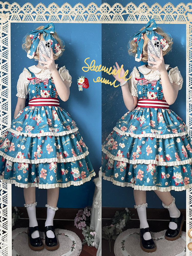 JSK♥Ready to Ship♥Summer Strawberry ♥ Lolita Dress