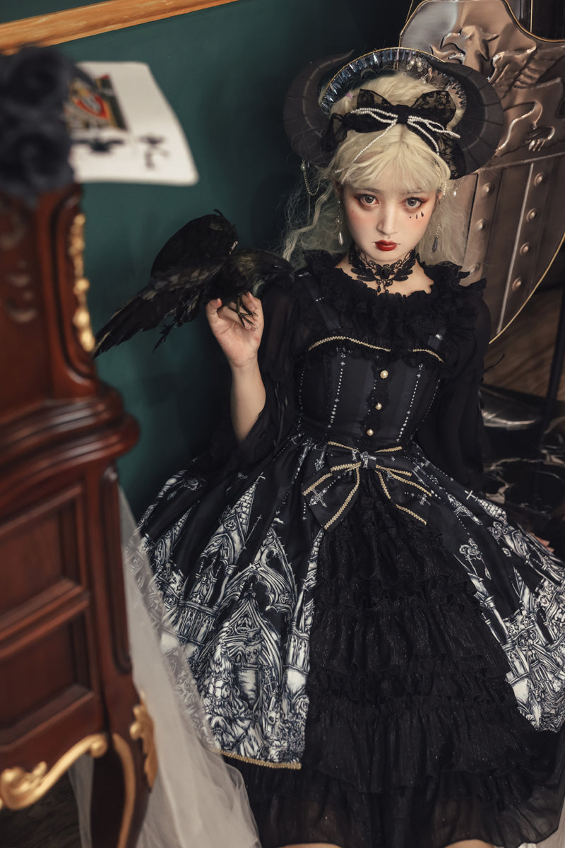 JSK Dress♥Ready to Ship♥Gothic Lolita Dress