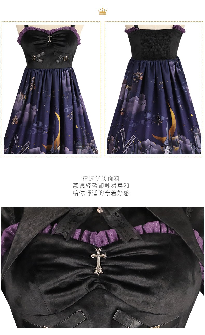 JSK♥Pre-order 3 weeks♥Witchville Halloween♥Gothic Lolita Dress