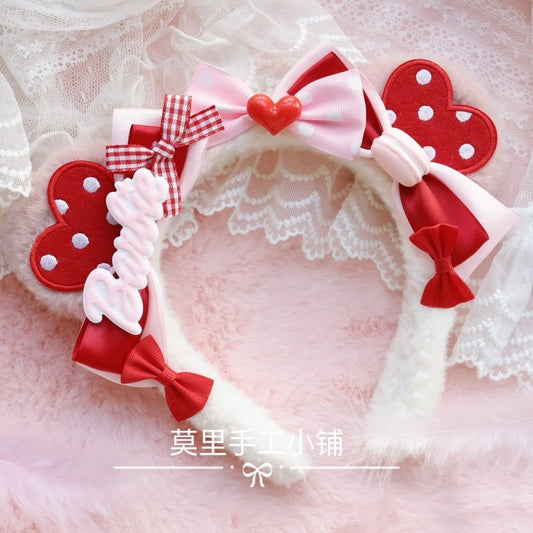 Lolita Lovely Bear Ear KC Headband