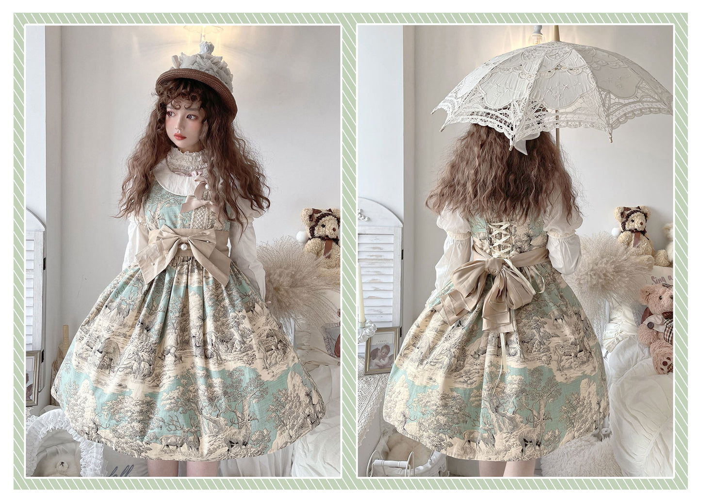 JSK♥Ready to Ship♥Winter Hunting Period ♥ Lolita Dress