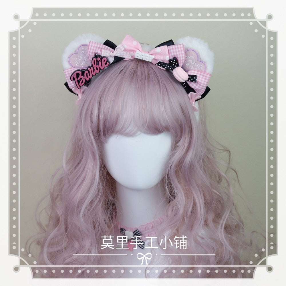 Lolita Lovely Bear Ear KC Headband