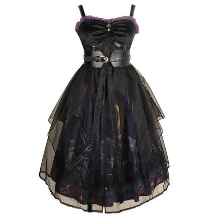 JSK♥Pre-order 3 weeks♥Witchville Halloween♥Gothic Lolita Dress