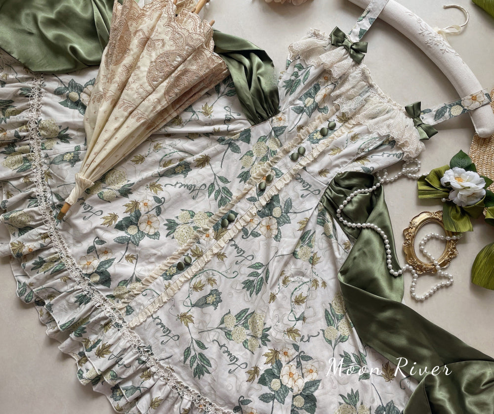 JSK Dress ♥Pre-order 3 months♥ Camellia ♥ Romantic Lolita Dress