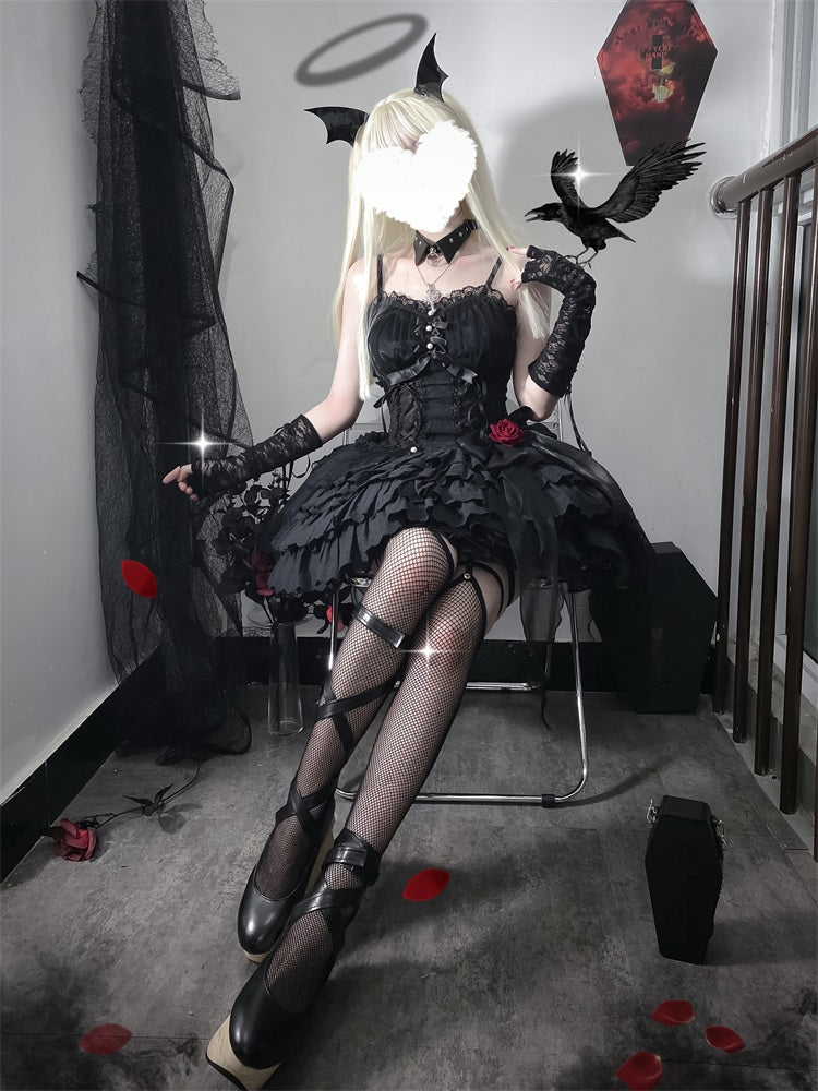 JSK ♥Ready to Ship♥Little Rose ♥ Lolita Dress