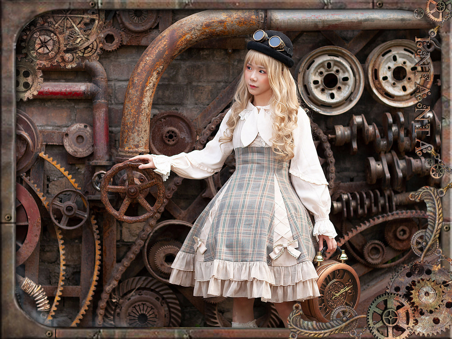 JSK♥Ready to Ship♥Memoirs of Backlight♥Elegant Lolita Dress