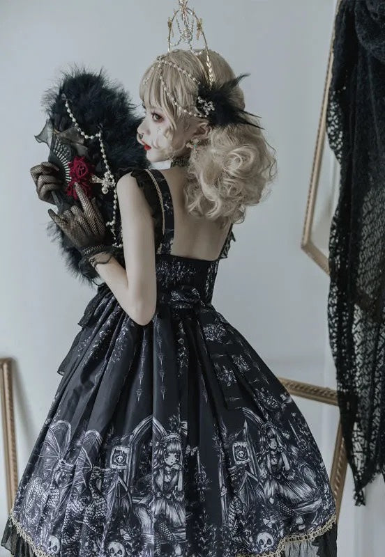 JSK♥ Ready to Ship♥Dragon Witch♥ Gothic Lolita Dress