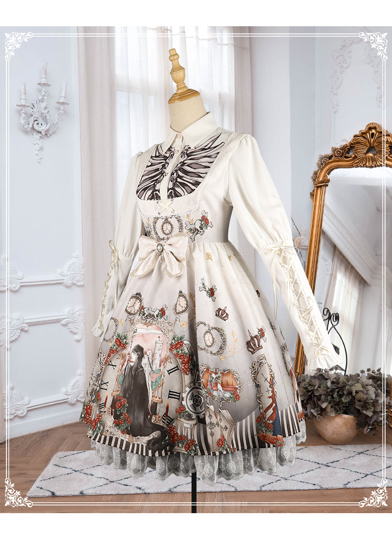 OP♥Pre-order 4 weeks♥Black Fairytale♥Gothic Lolita Dress