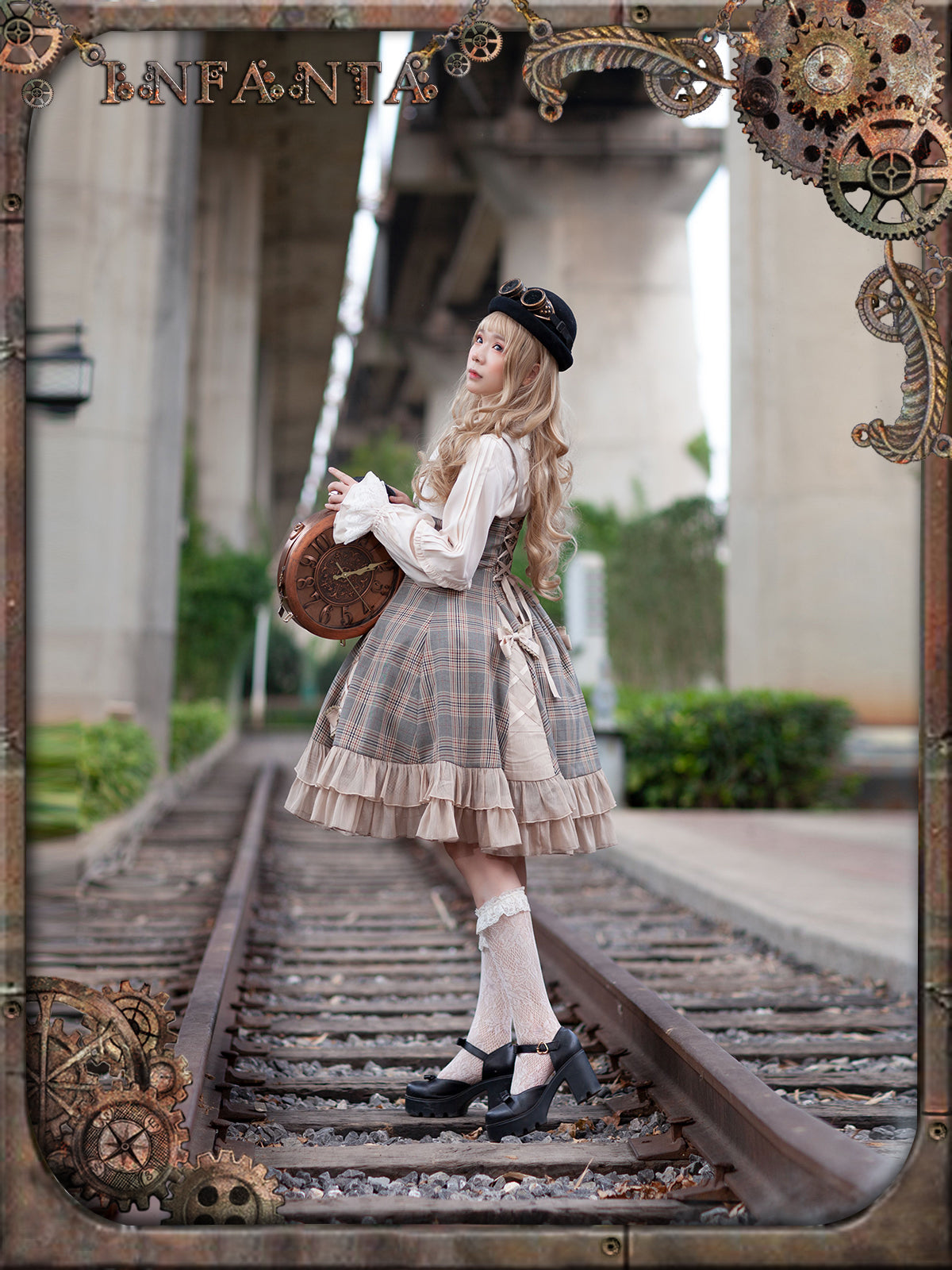 JSK♥Ready to Ship♥Memoirs of Backlight♥Elegant Lolita Dress