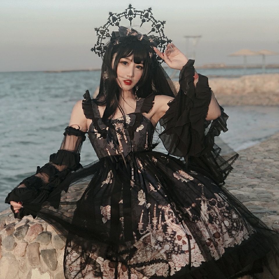 JSK Set♥Ready to Ship♥ Gothic Lolita Dress