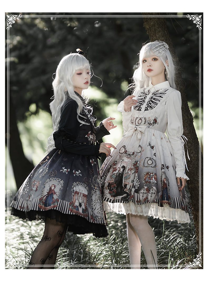 OP♥Pre-order 4 weeks♥Black Fairytale♥Gothic Lolita Dress