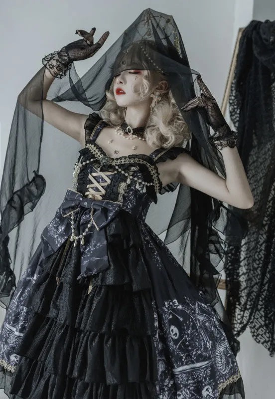 JSK♥ Ready to Ship♥Dragon Witch♥ Gothic Lolita Dress
