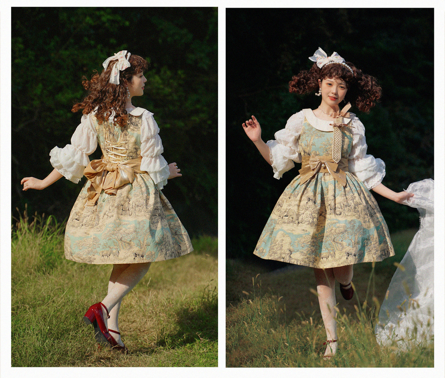 JSK♥Ready to Ship♥Winter Hunting Period ♥ Lolita Dress