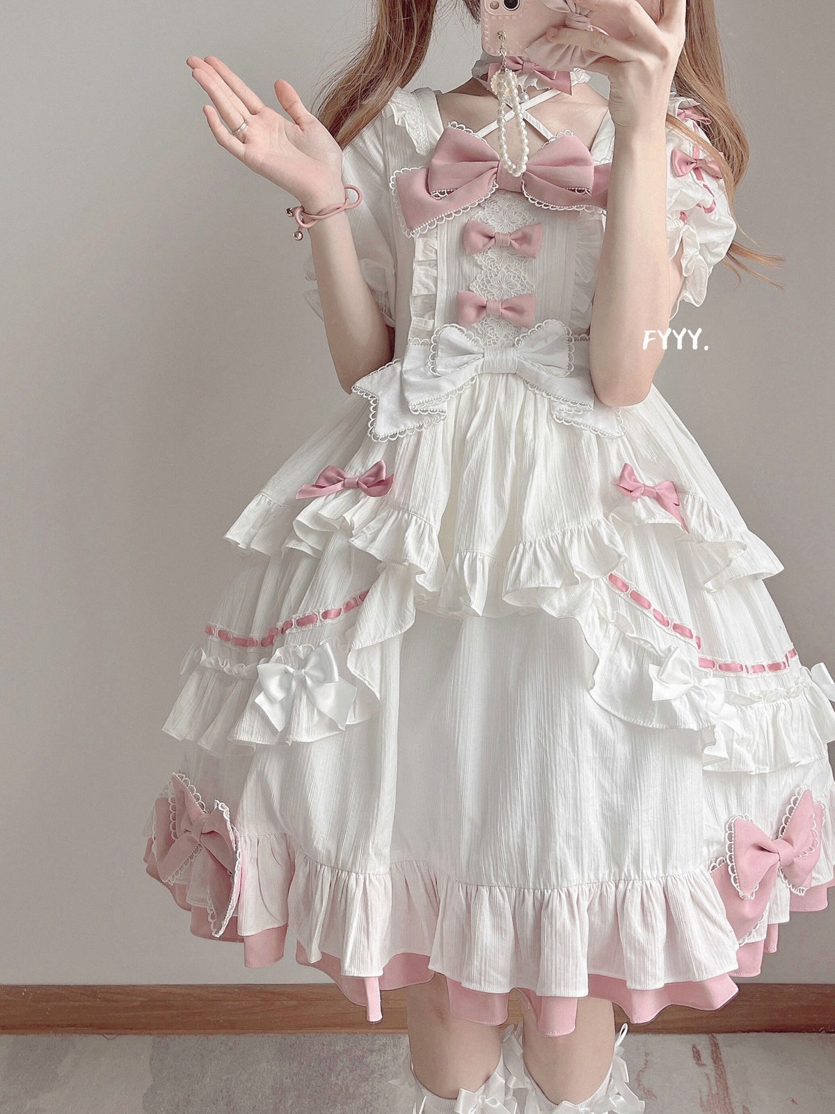 OP ♥Ready to Ship-2 week♥Puff Sweetheart♥ Lolita Dress