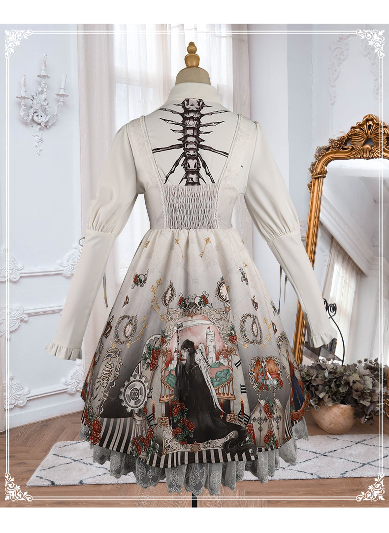 OP♥Pre-order 4 weeks♥Black Fairytale♥Gothic Lolita Dress