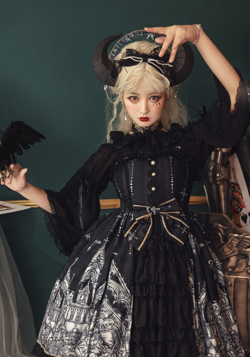 JSK Dress♥Ready to Ship♥Gothic Lolita Dress