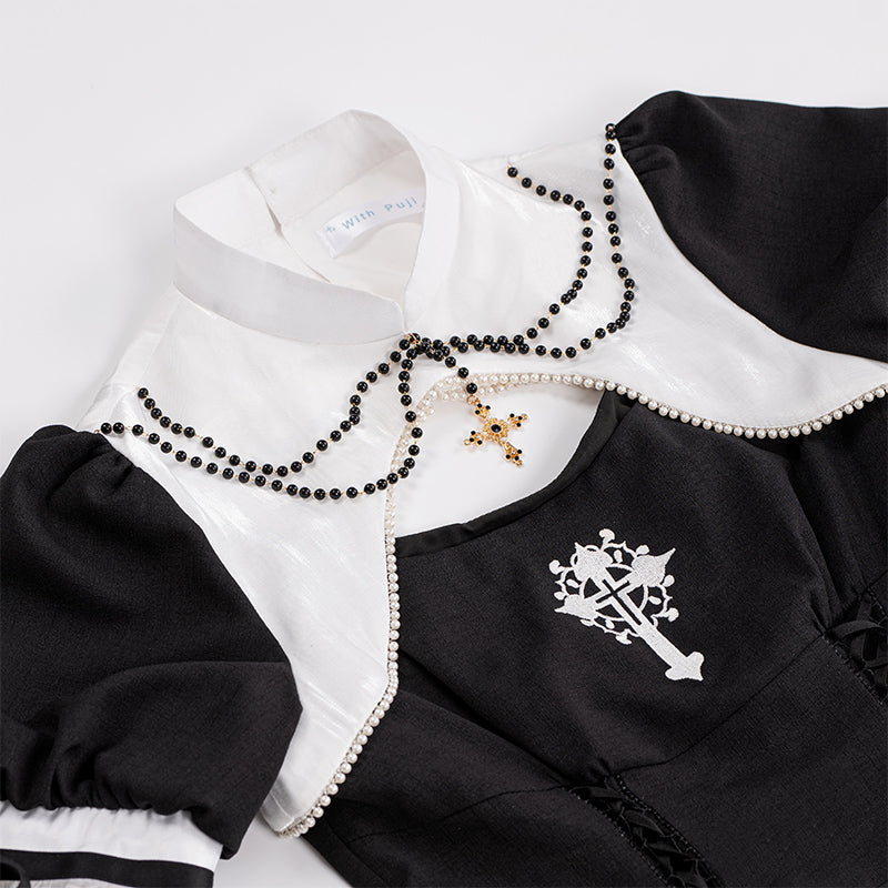 OP♥Ready to Ship♥Prayer of the Dead♥Gothic Lolita Dress