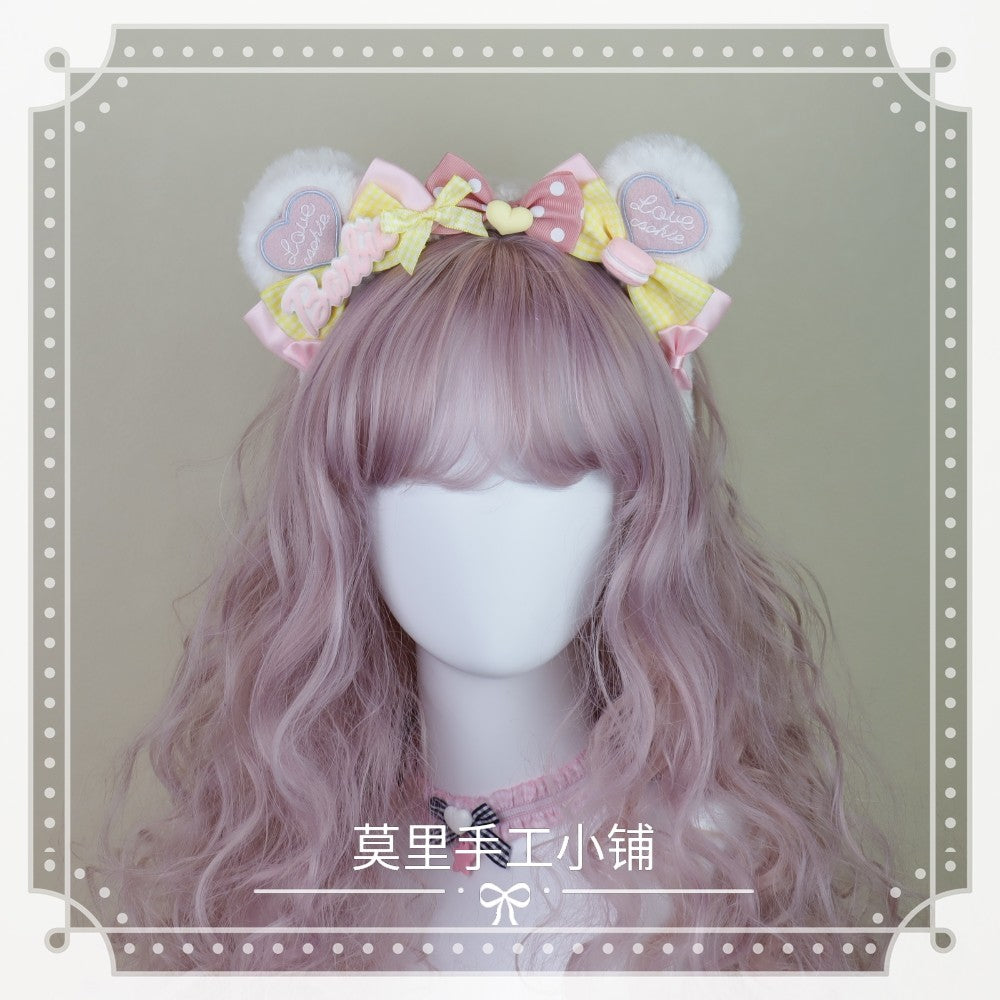 Lolita Lovely Bear Ear KC Headband