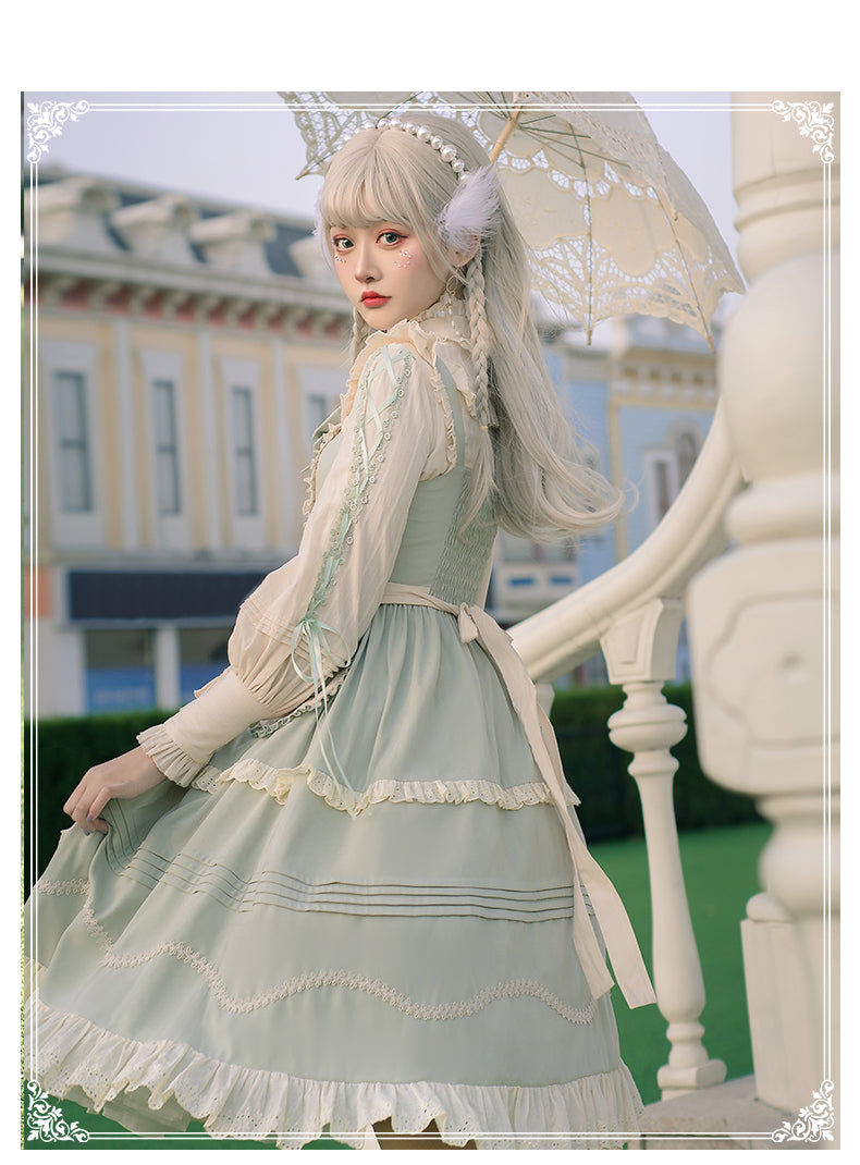 JSK♥Ready to Ship♥March Fusang♥Sweet Lolita Dress