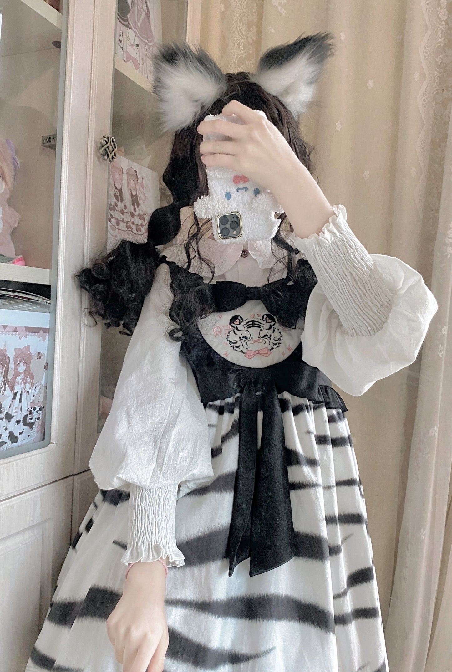 JSK♥ Ready to Ship♥Tiger♥ Sweet Lolita Dress JSK