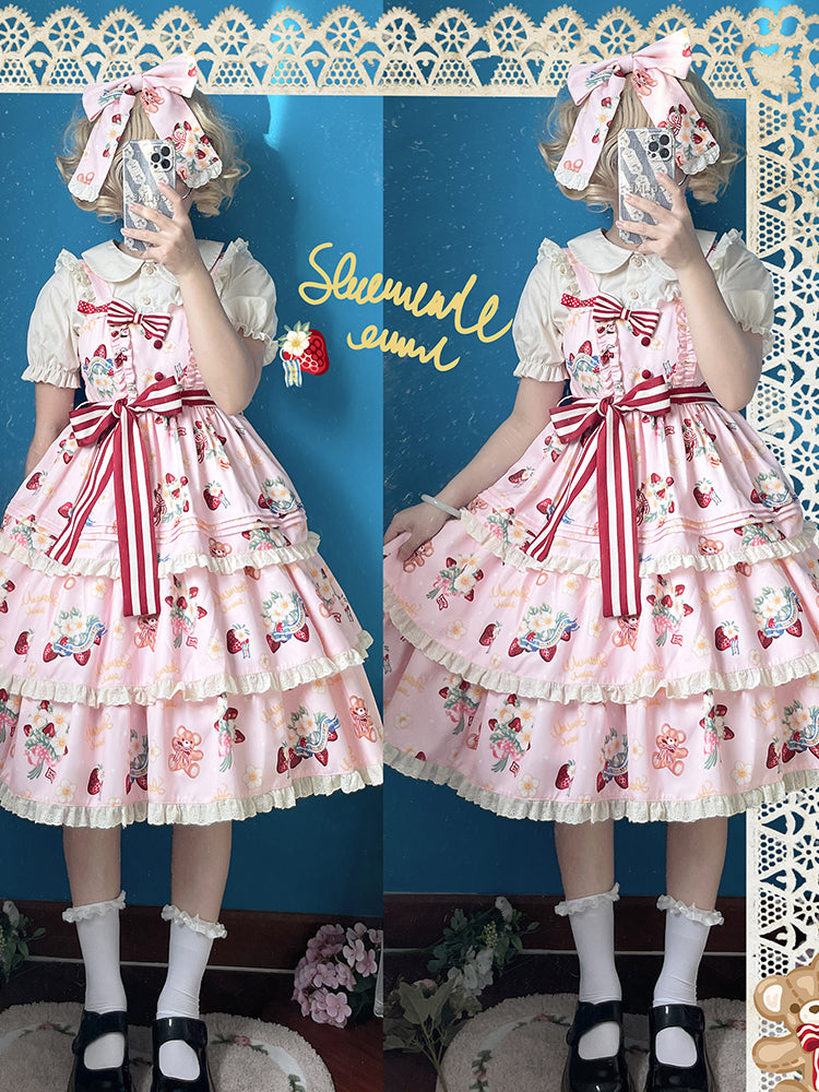 JSK♥Ready to Ship♥Summer Strawberry ♥ Lolita Dress