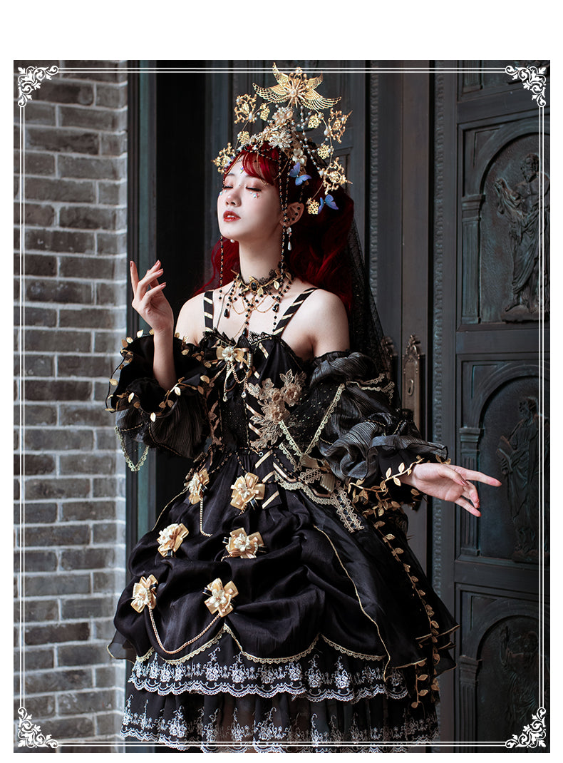 JSK♥Pre-order 4 weeks♥Golden Lily♥Sweet Lolita Dress