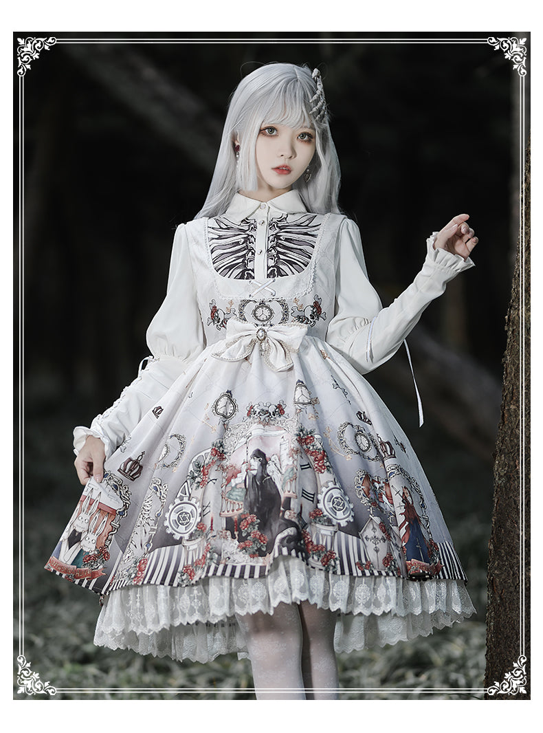 OP♥Pre-order 4 weeks♥Black Fairytale♥Gothic Lolita Dress