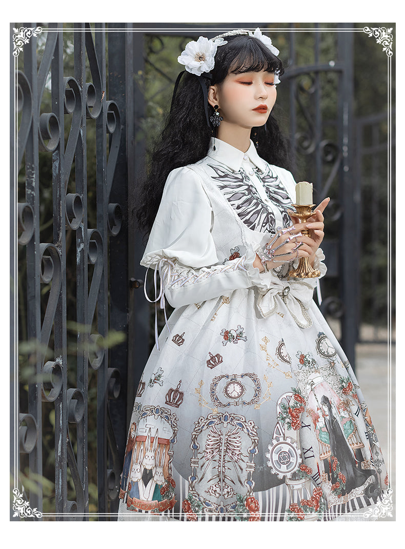 OP♥Pre-order 4 weeks♥Black Fairytale♥Gothic Lolita Dress