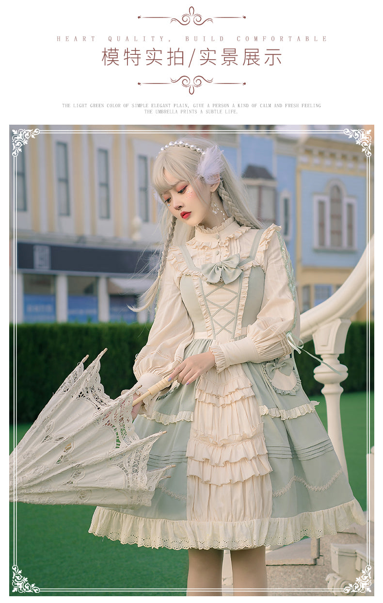 JSK♥Ready to Ship♥March Fusang♥Sweet Lolita Dress