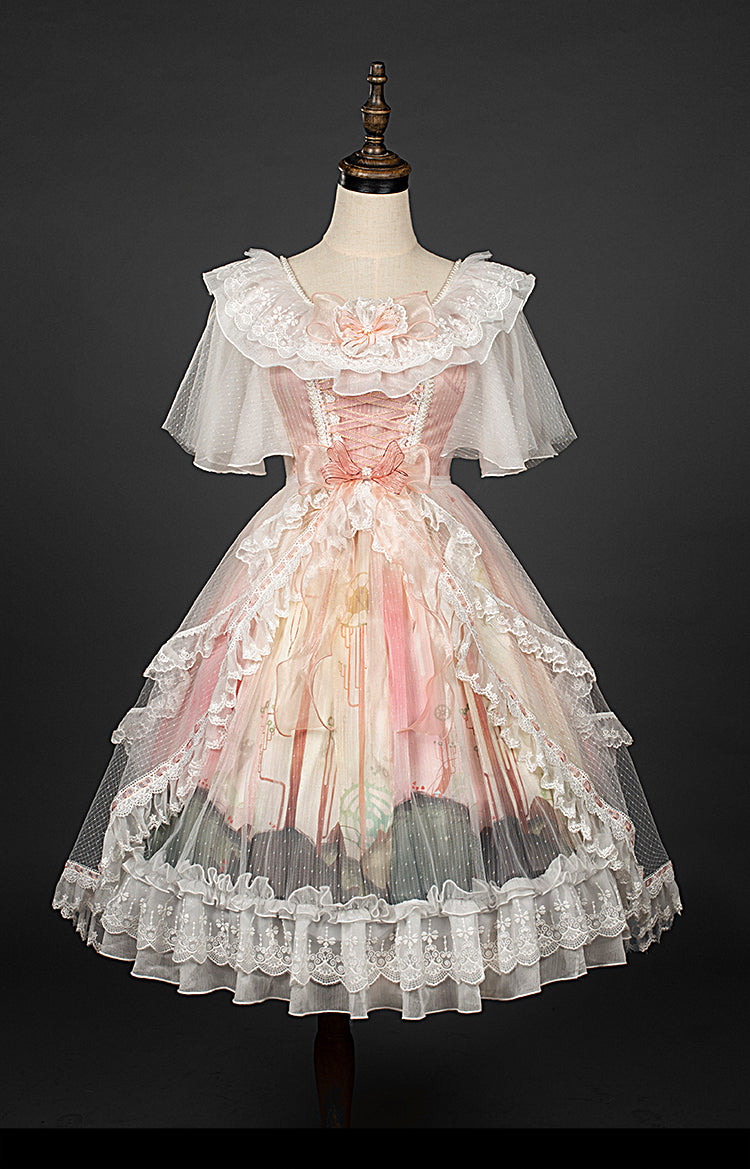 JSK & OP Dress ♥Ready to Ship♥ Gris♥Sweet Lolita Dress