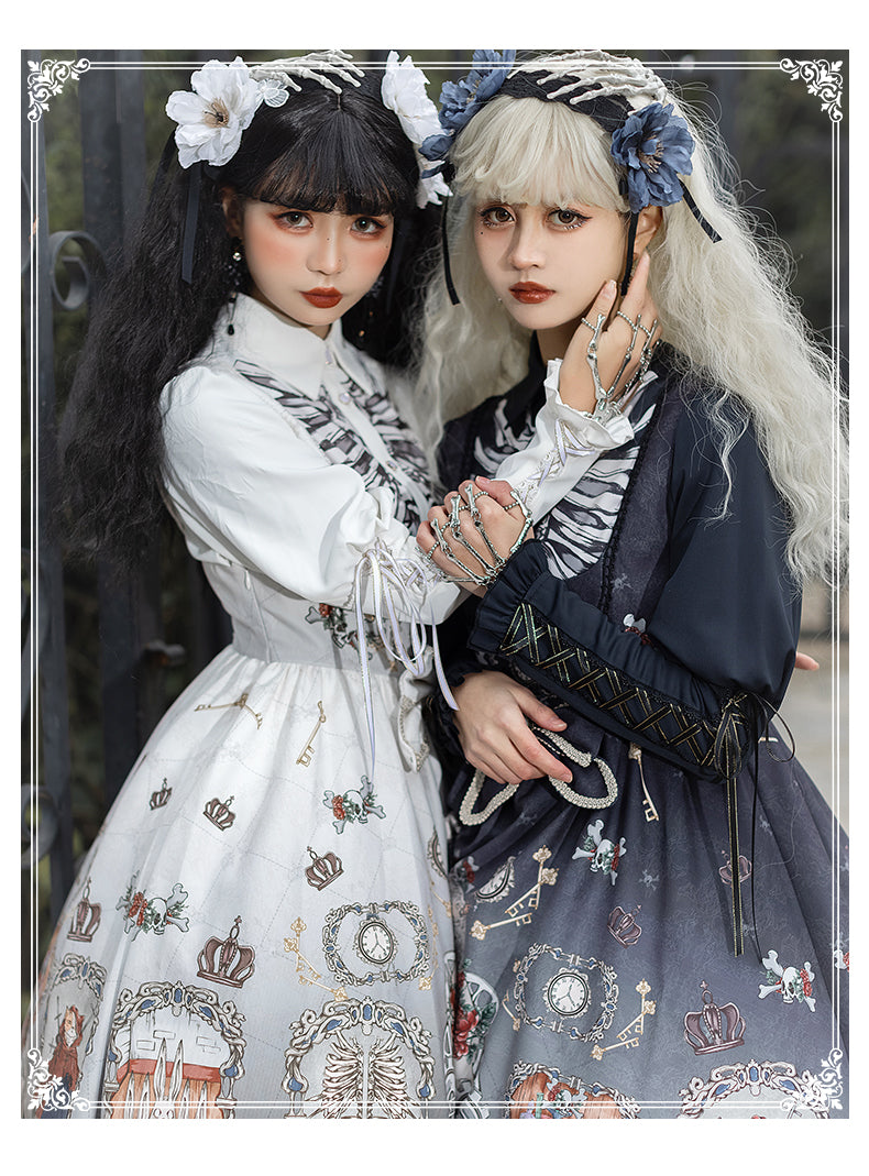 OP♥Pre-order 4 weeks♥Black Fairytale♥Gothic Lolita Dress