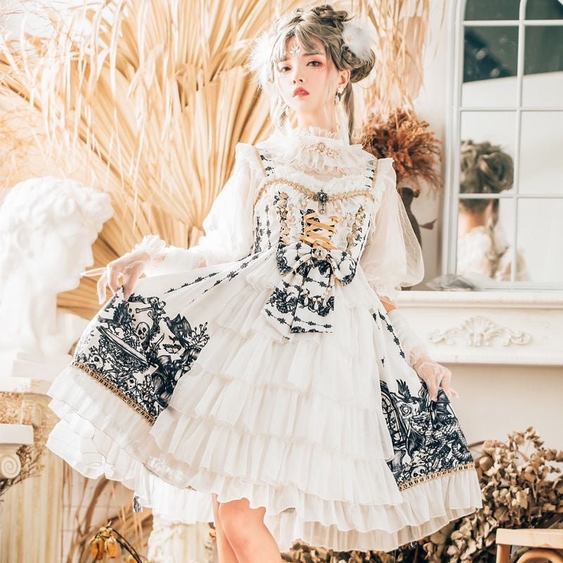 JSK♥ Ready to Ship♥Dragon Witch♥ Gothic Lolita Dress
