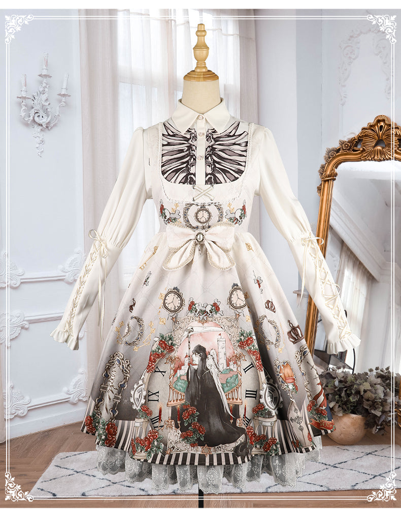 OP♥Pre-order 4 weeks♥Black Fairytale♥Gothic Lolita Dress