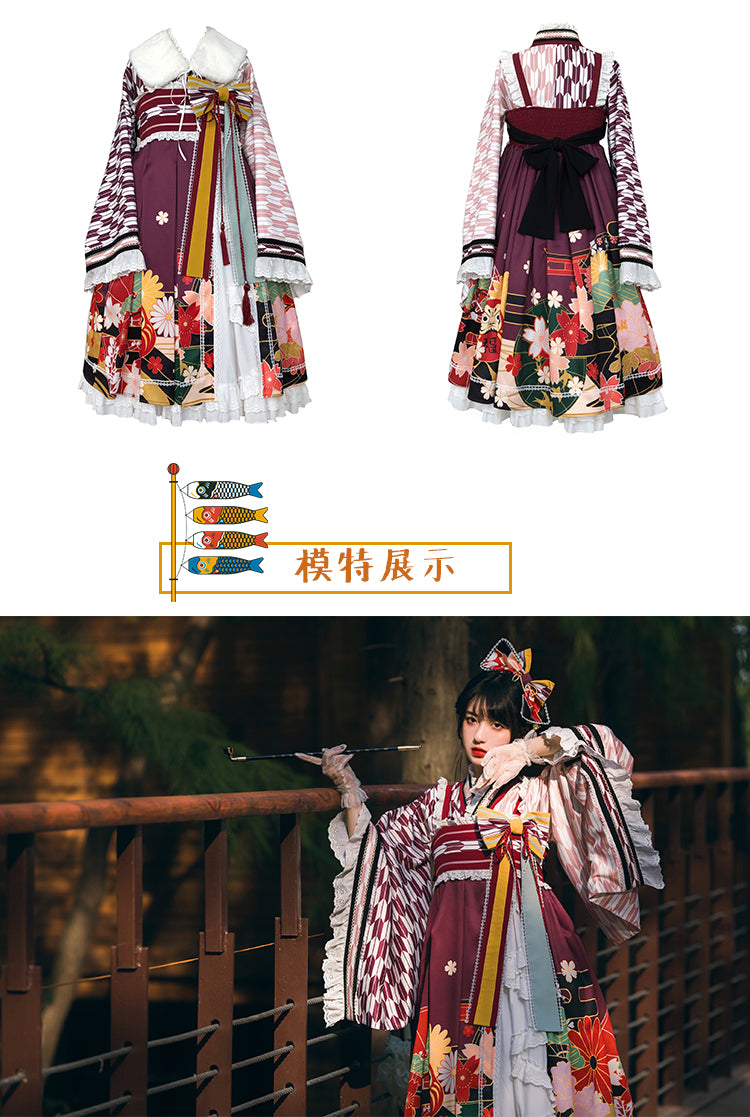 JSK♥Presale 2-3 Weeks ♥Moon in Maple♥QiLolita Dress