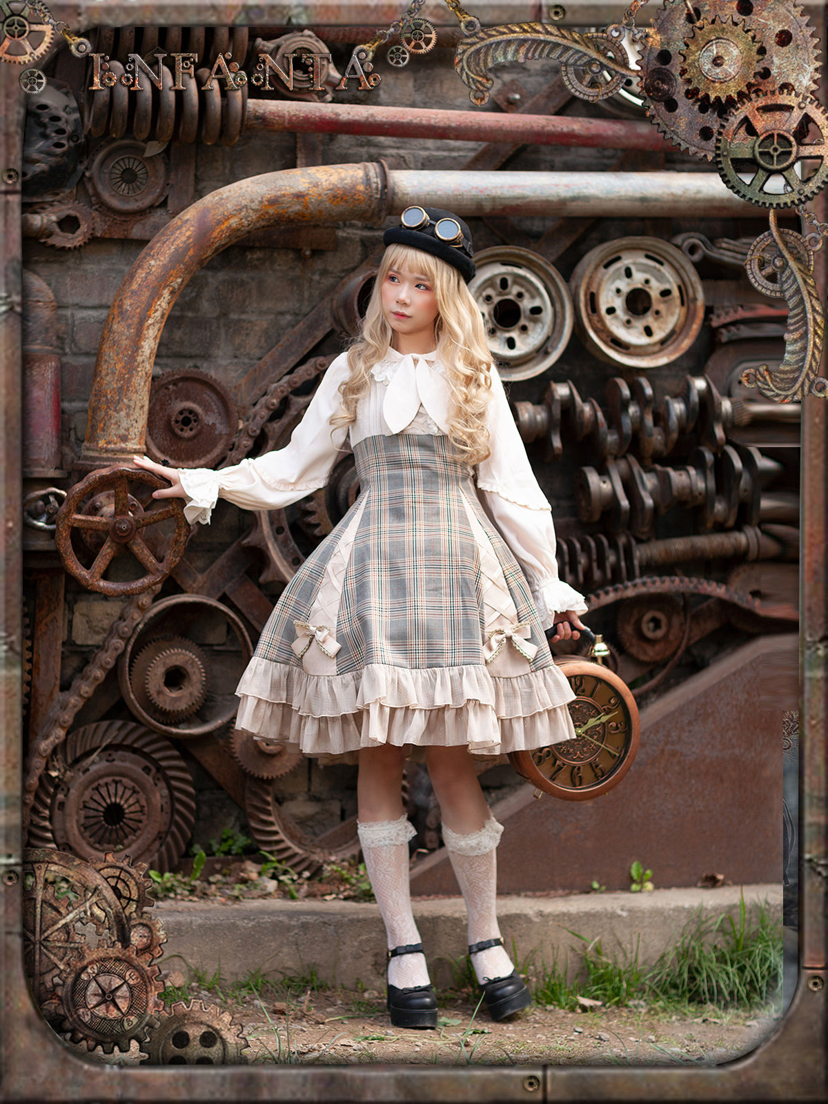 JSK♥Ready to Ship♥Memoirs of Backlight♥Elegant Lolita Dress