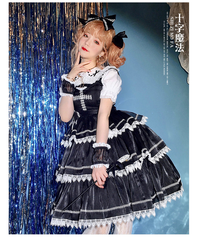 JSK♥Ready to Ship♥Cross Magic ♥ Gothic Lolita Dress