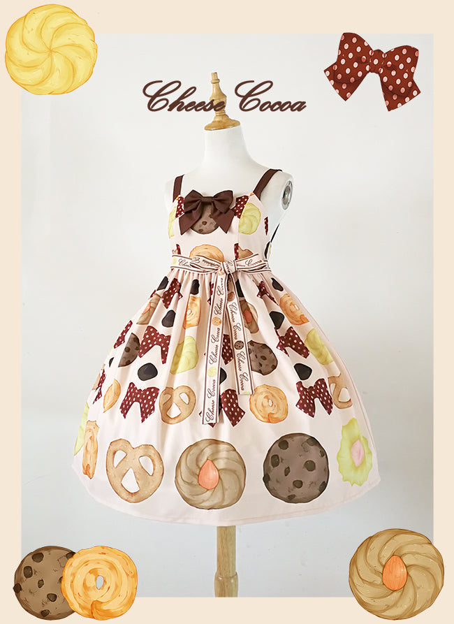 JSK ♥Ready to Ship♥Sweet Cookies♥Kawaii Lolita Dress